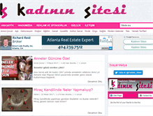 Tablet Screenshot of kadininsitesi.com